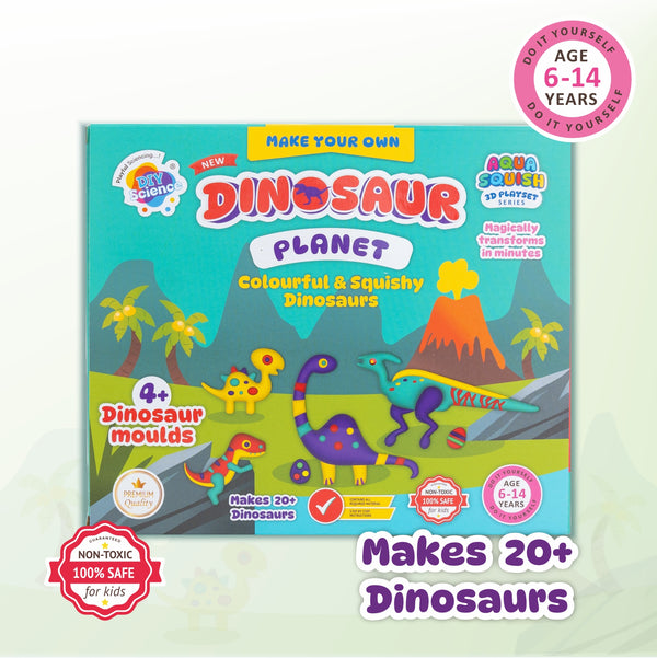 Aqua Squish Dinosaur Planet Kit