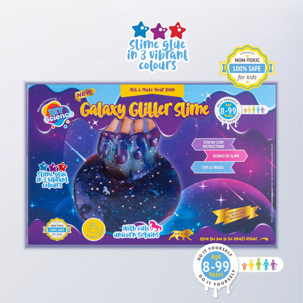 Galaxy Glitter Slime Kit (New Pack)