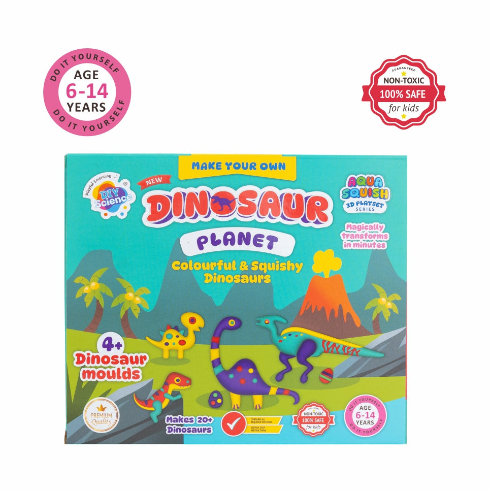 Aqua Squish Dinosaur Planet Kit