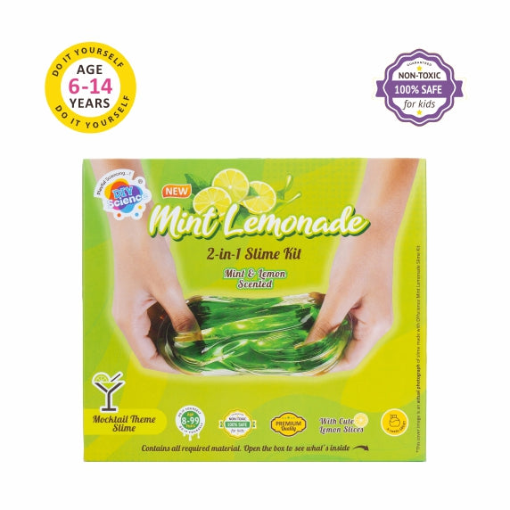 Mint Lemonade 2 in 1 Slime Kit