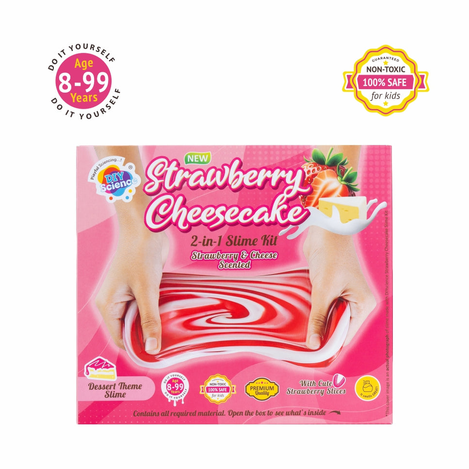 Strawberry Cheesecake 2 in 1 Slime Kit