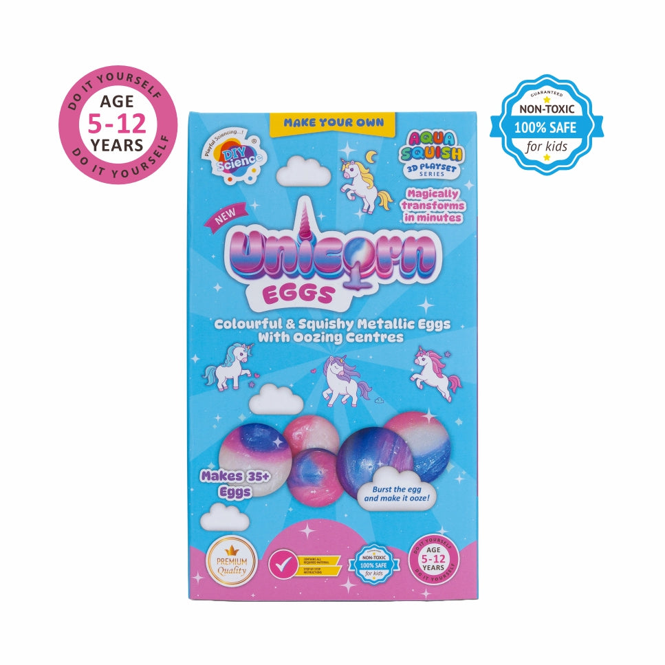 Aqua Squish Unicorn Eggs Kit