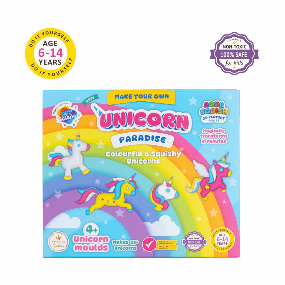 Aqua Squish Unicorn Paradise Kit